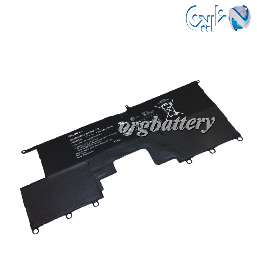 باتری لپ تاپ سونی مدل Battery Orginal Sony BPS38