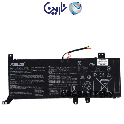 باتری لپ تاپ ایسوس مدل Battery Original Asus X509